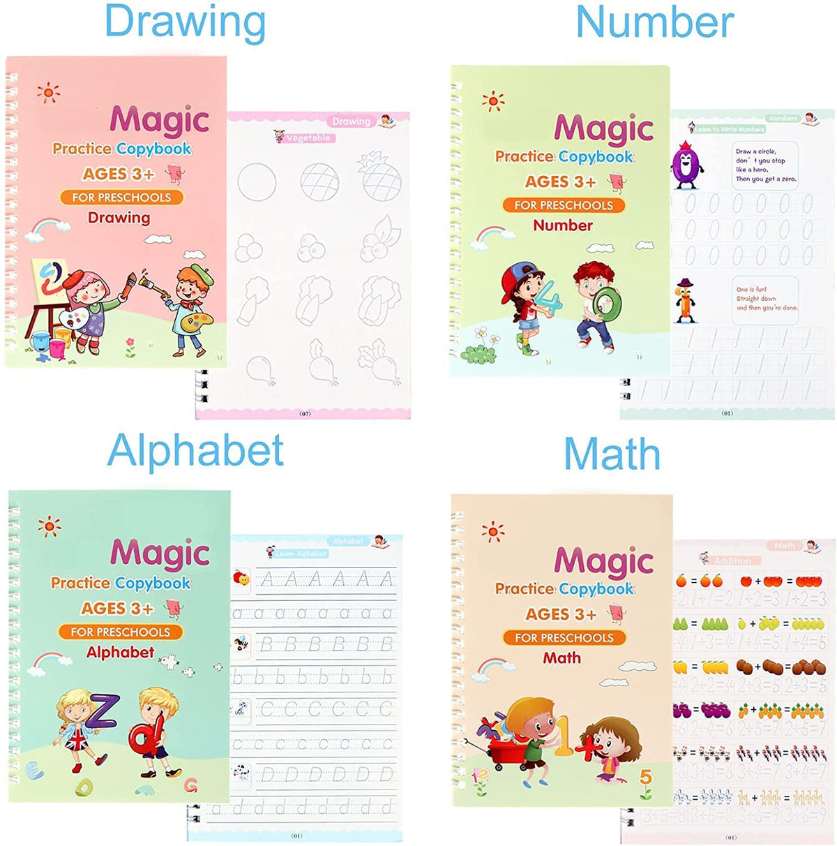 Inkfinity writing kit with Magic Pen &  10 x Magic Refills